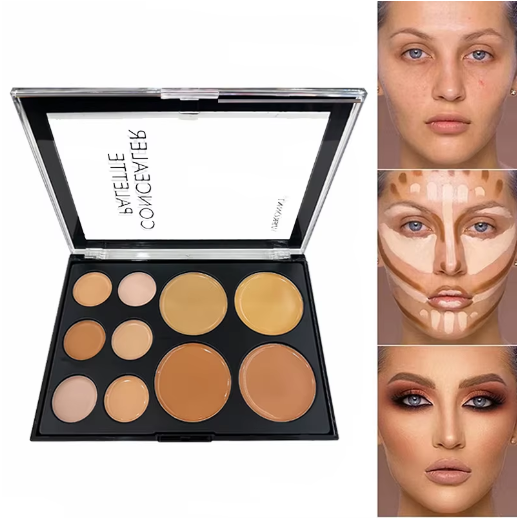 Dermavision ProCover 10-Shade Sculpt & Conceal Palette
