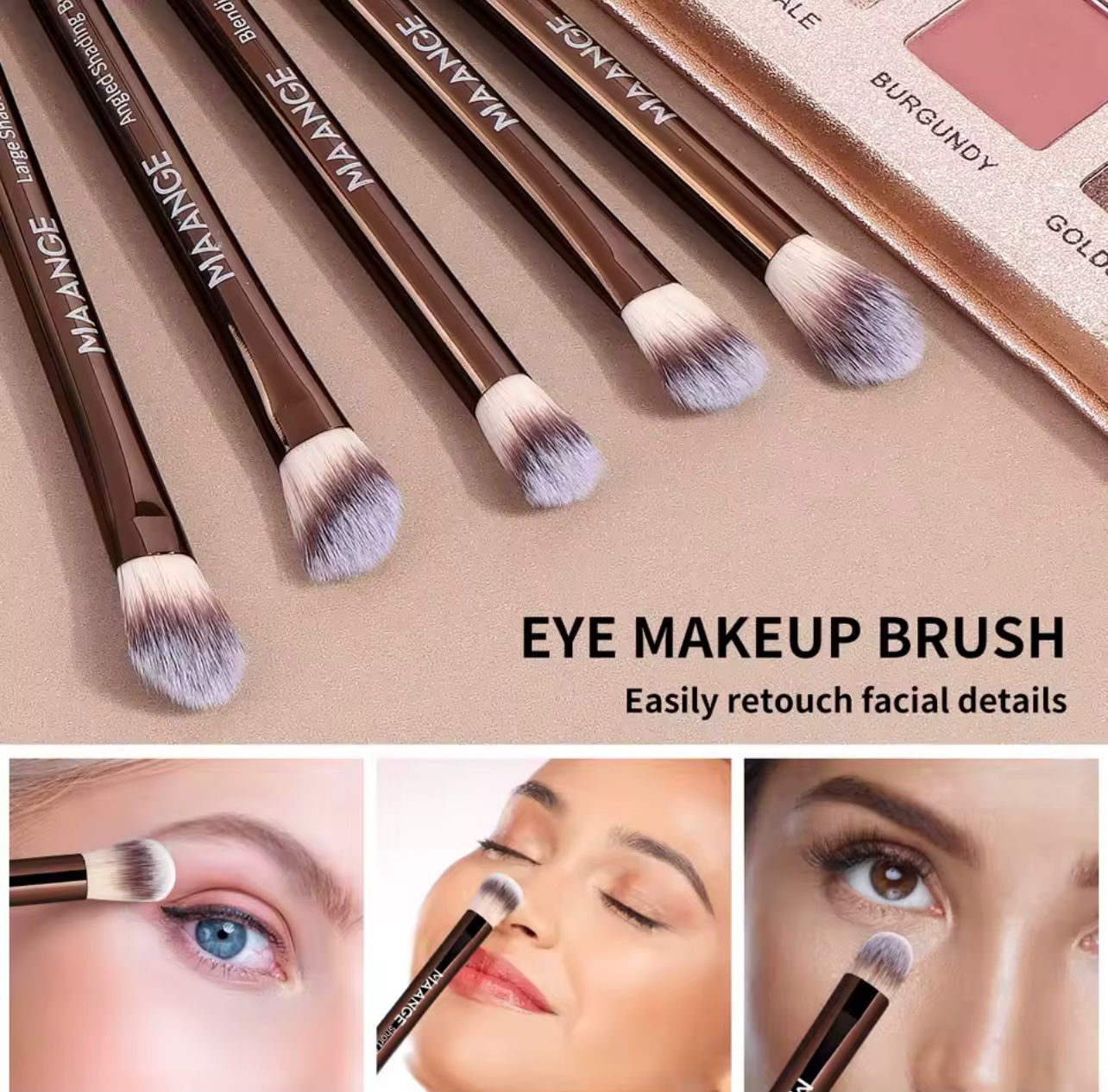 LuxeBlend™ 20-in-1 Dual-Finish Professional Makeup Brush Set